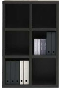 シェルフ 幅75cm ロータイプ (高さ114cm) HBK-75L/HBC-75L/HBN-75L/HBW-75L
