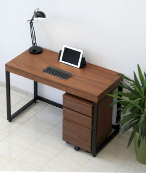 Walnut DeskW1100   T-2546BR