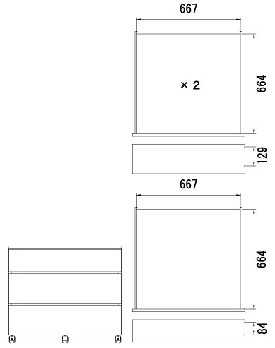 N[ [`FXg 75.6cm s74.2cm 64.9cm o3i