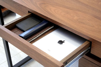 Walnut DeskW1100   T-2546BR