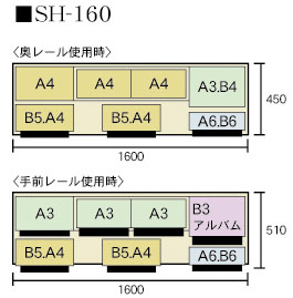 XChI @ 237cm 160cm  I[v SH-160  A4{bNX F ŒI 1 I 5<br> A4{bNX F ŒI e1 I e5<br>E A3{bNX F ŒI 1 I 4<br>O B5{bNX F ŒI 1 I 6<br>O B5{bNX F ŒI 1 I 6<br>OE B6{bNX F ŒI 1 I 8